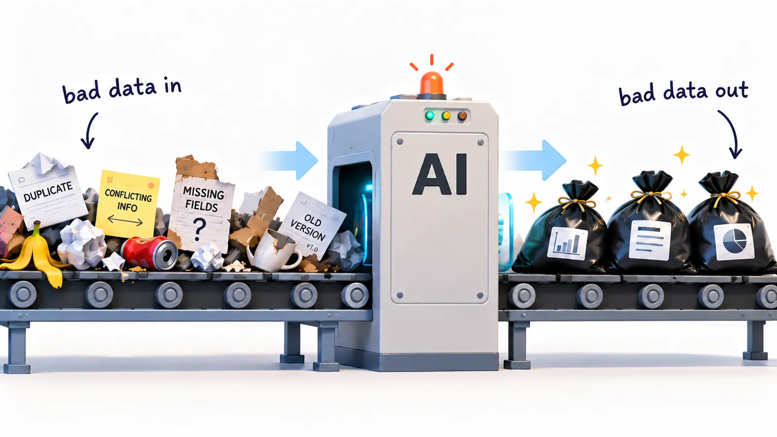 Garbage in, garbage out: por qué la IA puede amplificar el problema