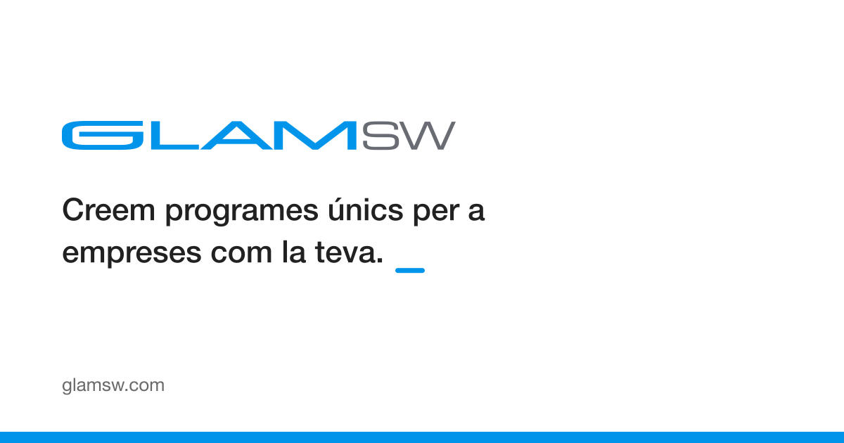GLAM SOFTWARE, informática y tecnología en Girona